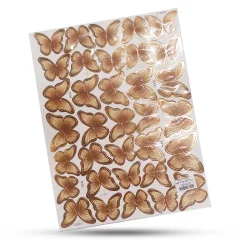 استیکر پروانه 34 عددی بارنگ