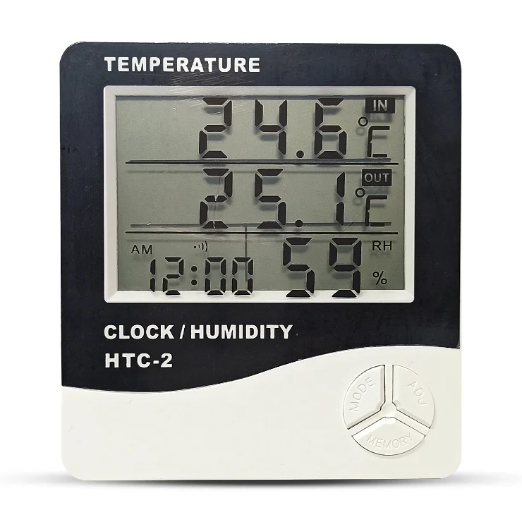 دماسنج و رطوبت سنج چند منظوره HTC-2