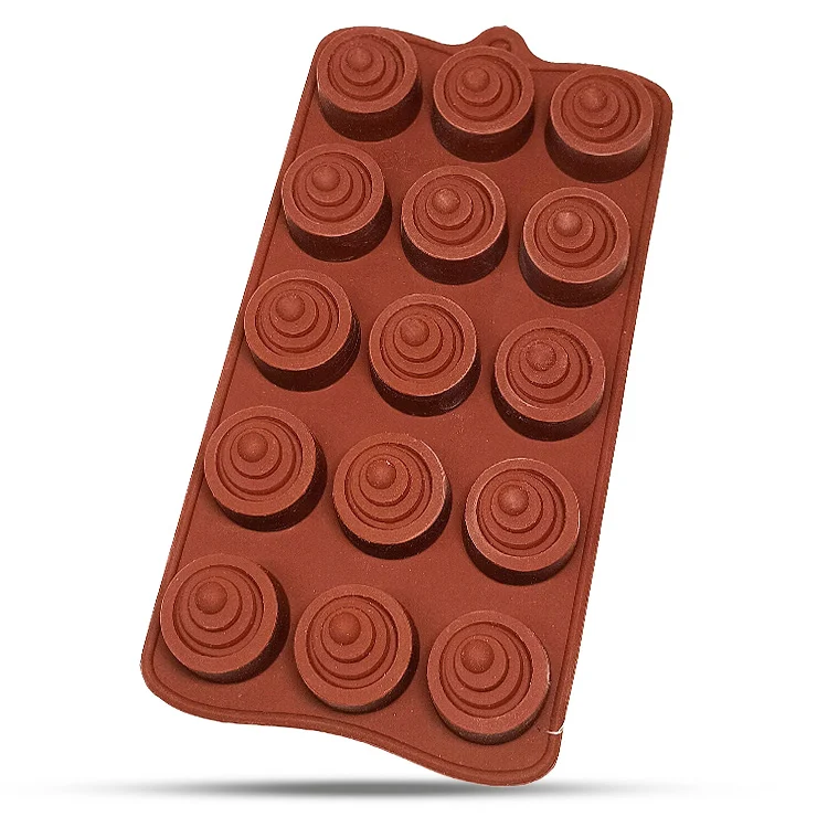 قالب شکلات سیلیکونی استوانه چکه ای کد 10 سورنا