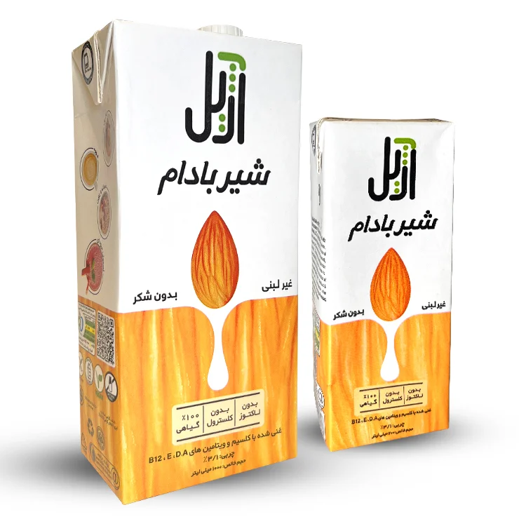 شیر غیر لبنی بادام آژیل