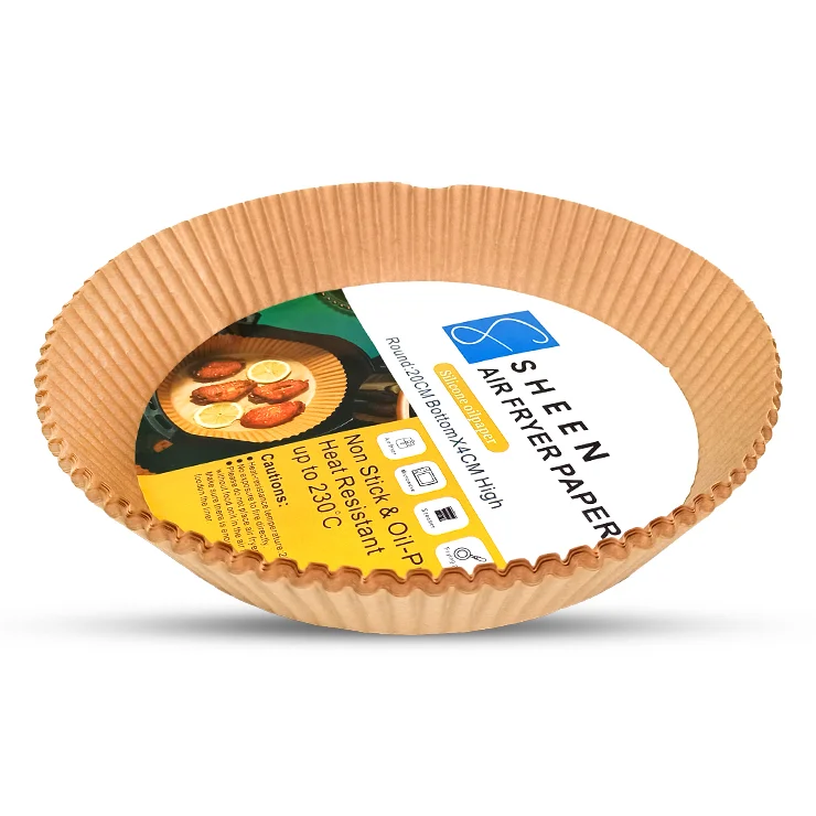 کاغذ هواپز نسوز و جاذب روغن 50 عددی دایره 20 سانت SHEEN