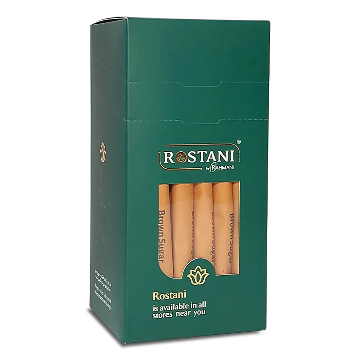 شکر قهوه ای ساشه 15 گرمی (50 عددی) رستنی