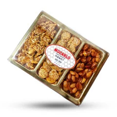 سوهان عسلی 3 مغز موکارلو