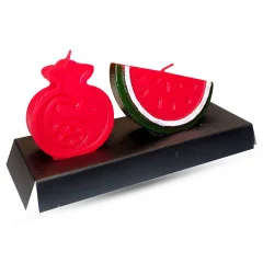 شمع یلدایی هندوانه و انار کد 007