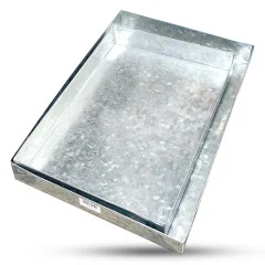 قالب مستطیل لبه بلند گالوانیزه