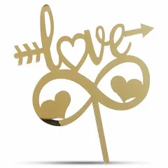 تاپر کیک طلایی کد 052