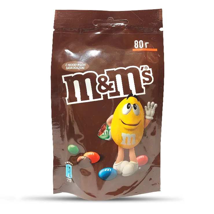 اسمارتیز M&M شکلاتی 80 گرمی