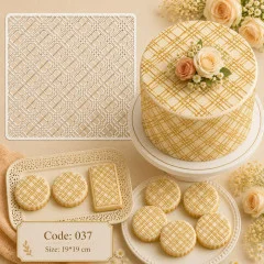 شابلون کیک (استنسیل) کد 37