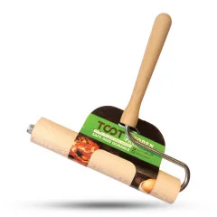 وردنه غلطکی چوبی