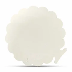 فیبر گرد دالبر سفید 10 عددی