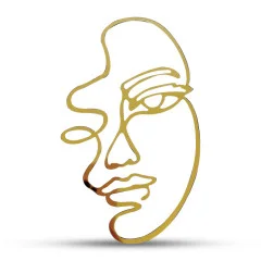 تاپر کیک چهره طلایی کد 108