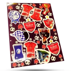 استیکر غیر خوراکی استقلال پرسپولیس سوییت کد 228