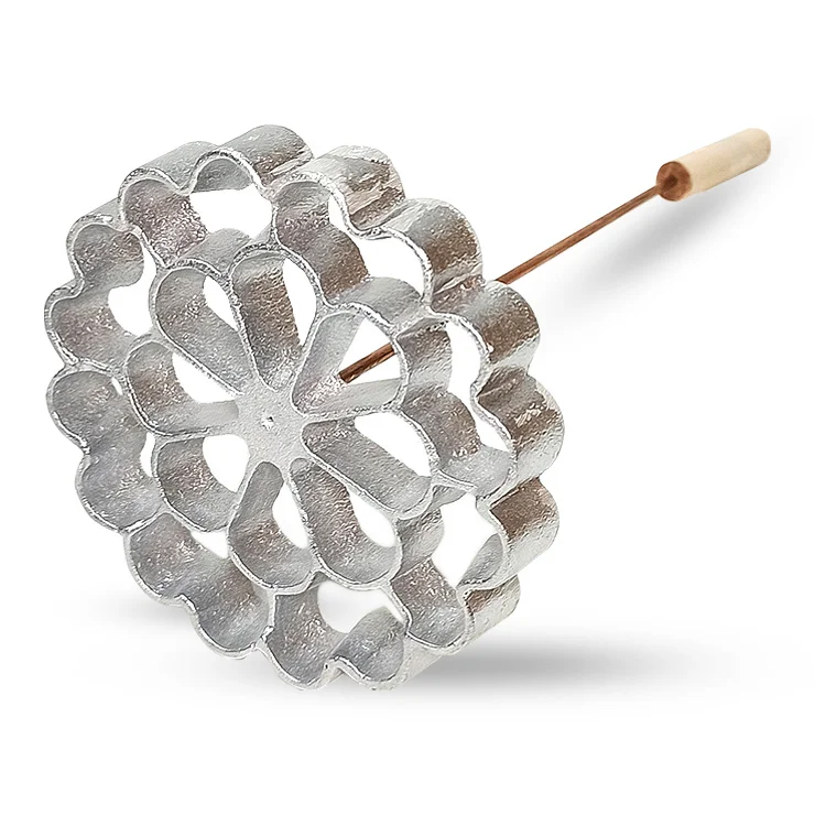 قالب نان پنجره ای قلب 8 پر