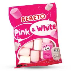 مارشملو ببتو 30 گرمی Pink Whit
