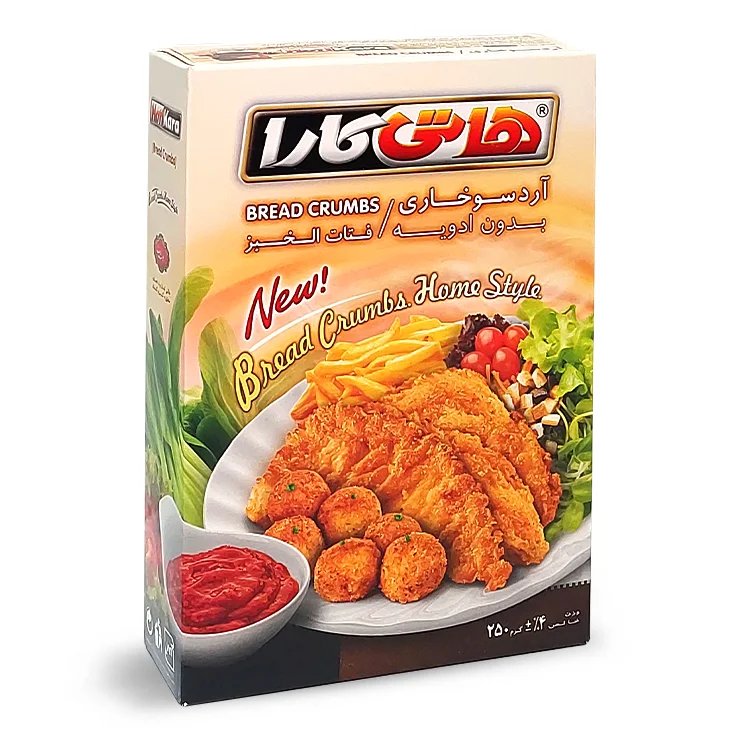 آرد سوخاری بدون ادویه 250 گرمی هاتی کارا
