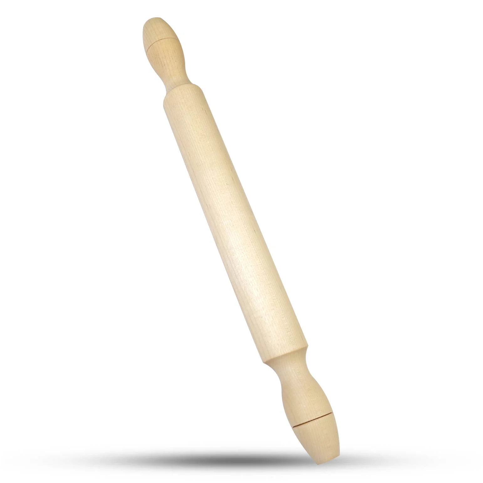 وردنه چوبی 40 سانت ساده