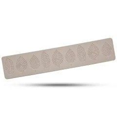 قالب سیلیکونی گارنیش (گیپور) طرح برگ کد 47