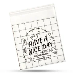 سلفون کوکی  (کاور کوکی) 100 عددی Have a nice day