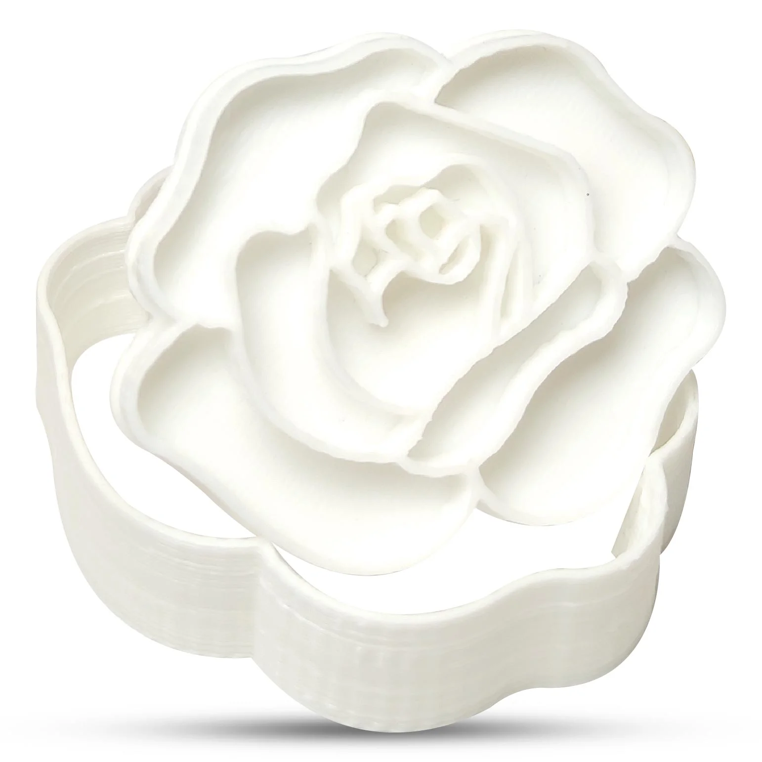 کاتر و مهر سه بعدی گل رز کد 118