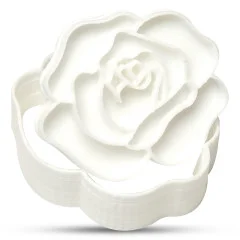 کاتر و مهر سه بعدی گل رز کد 118