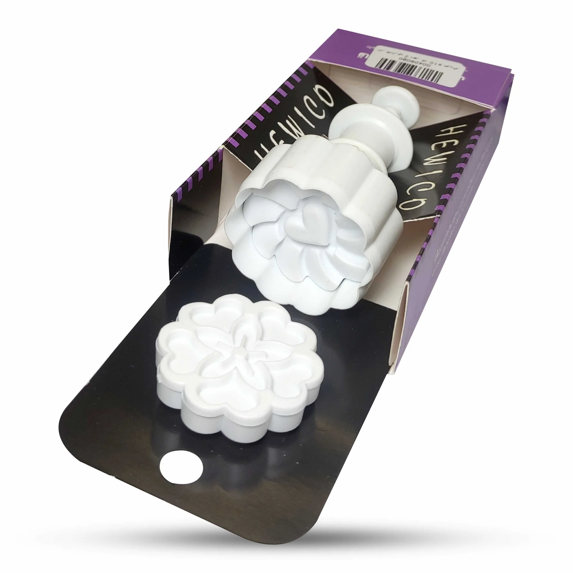 کاتر فشاری 2 مهر گل و قلب هویکو کد 410