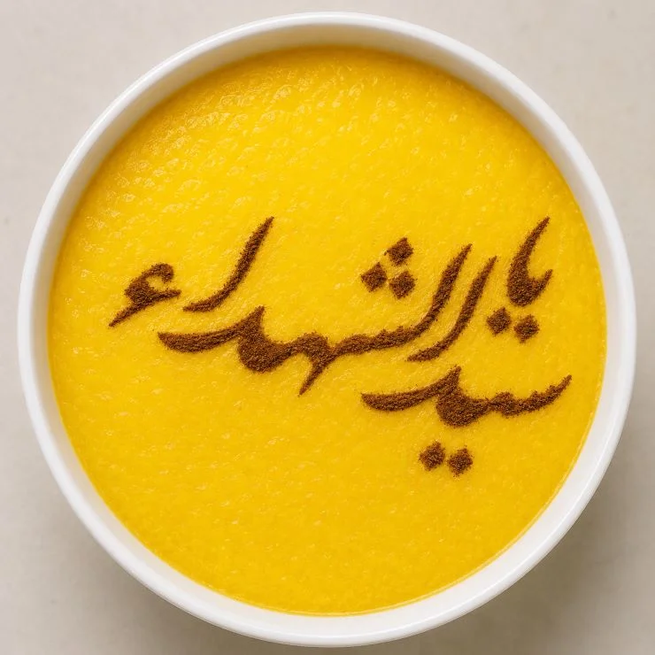 استنسیل کیک (شابلون) محرم یا سید الشهدا