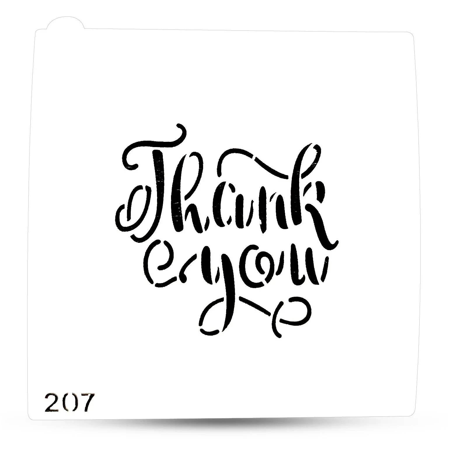 استنسیل کیک (شابلون) کوکی کد 207