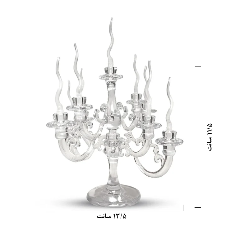 شمعدان روی کیک (تاپر شمعدون پلاستیکی)