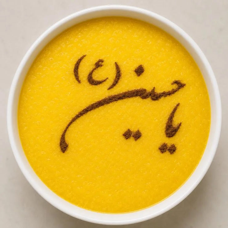 استنسیل کیک (شابلون) محرم یا حسین (ع)