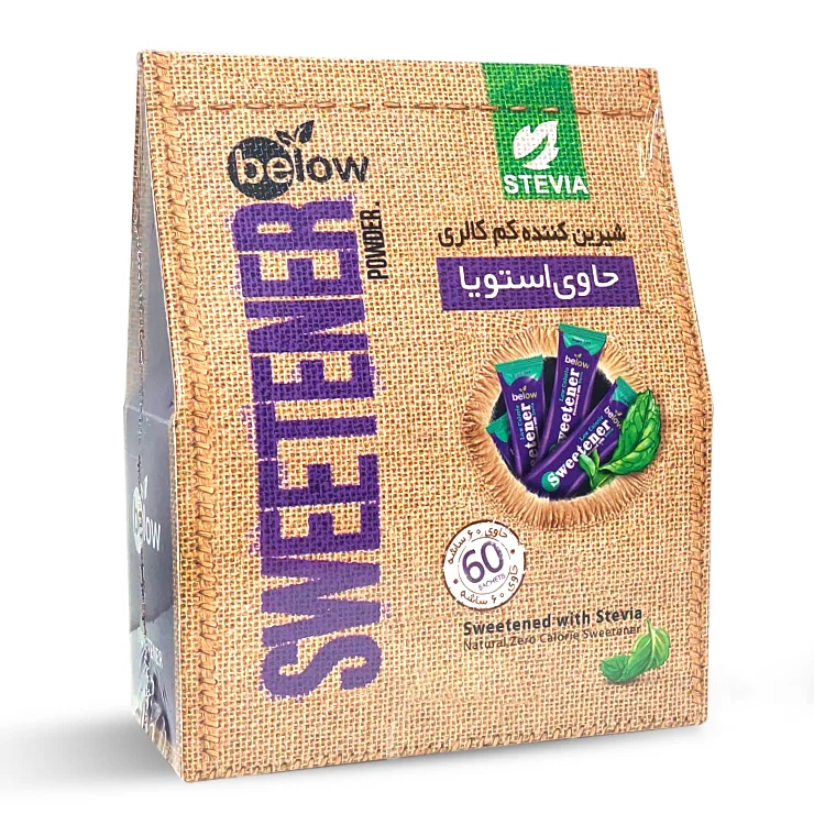 شکر رژیمی (پودر شیرین کننده) حاوی استویا بیلو فیت