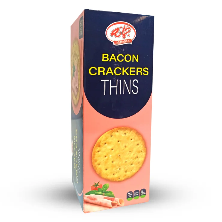 بیسکویت کراکر با طعم بیکن 170 گرمی جمانه