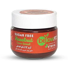کرم شکلات فندقی بدون شکر 200 گرمی استویا بیلو