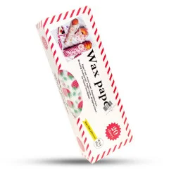 کاغذ وکس پیپر 20 عددی طرح دار توت فرنگی کد 14