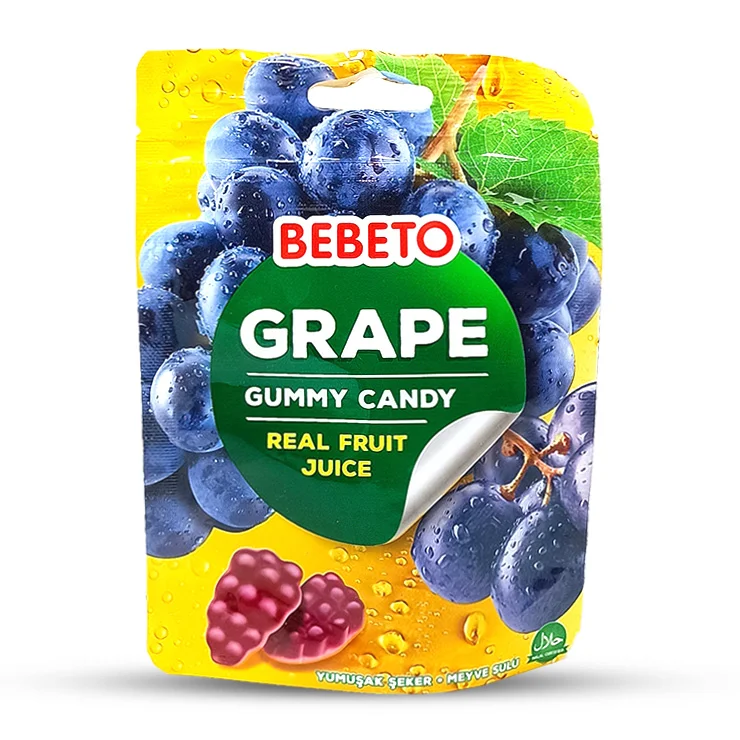 پاستیل آبمیوه انگور BEBETO