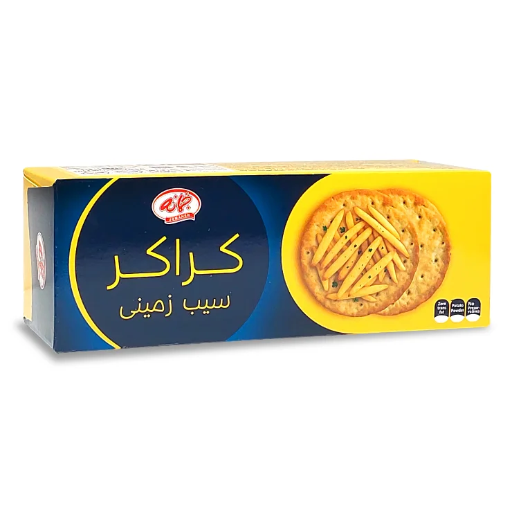 بیسکویت کراکر سیب زمینی 170 گرمی جمانه