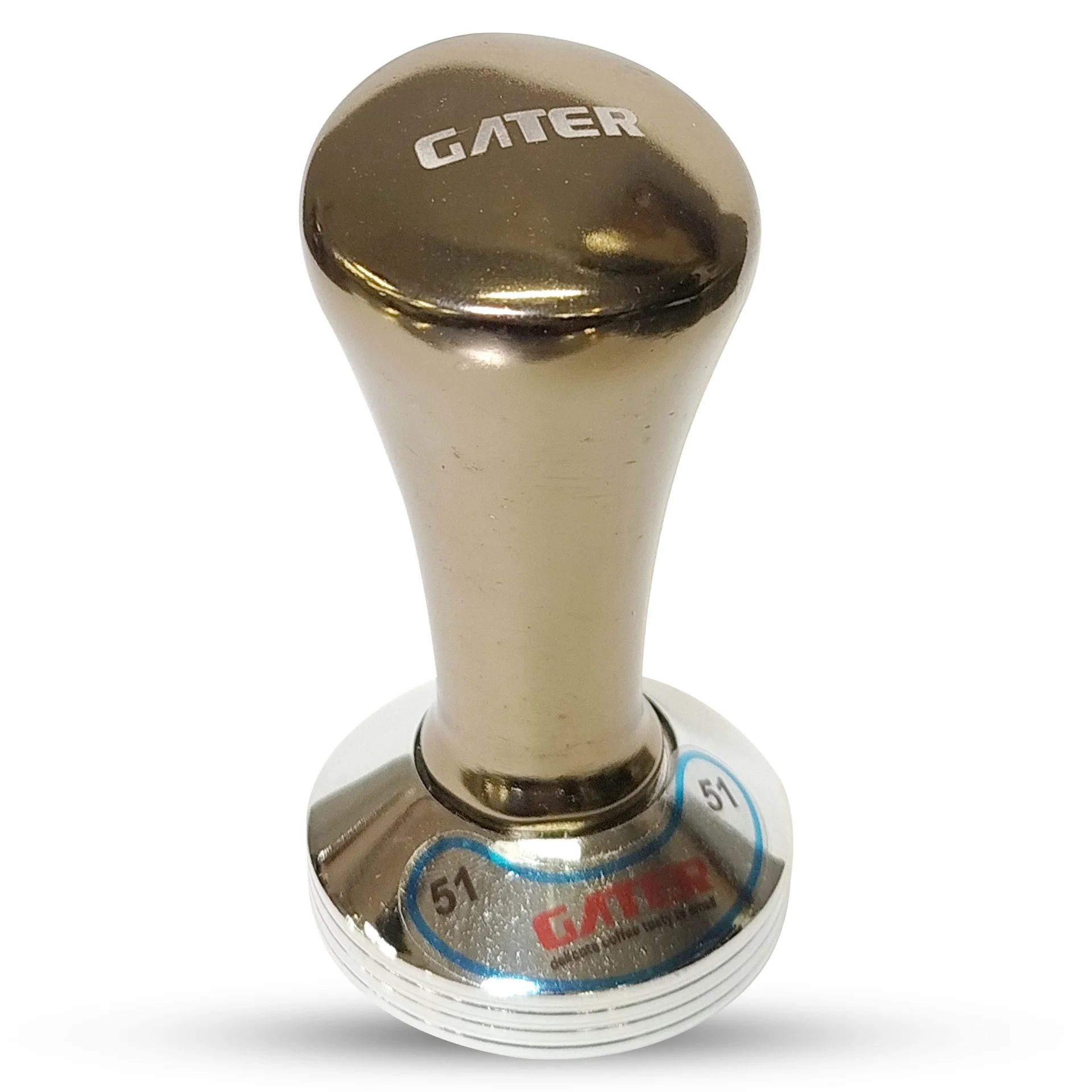تمپر قهوه دسته لاکی Gater