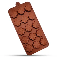 قالب سیلیکونی شکلات طرح گل کد 94