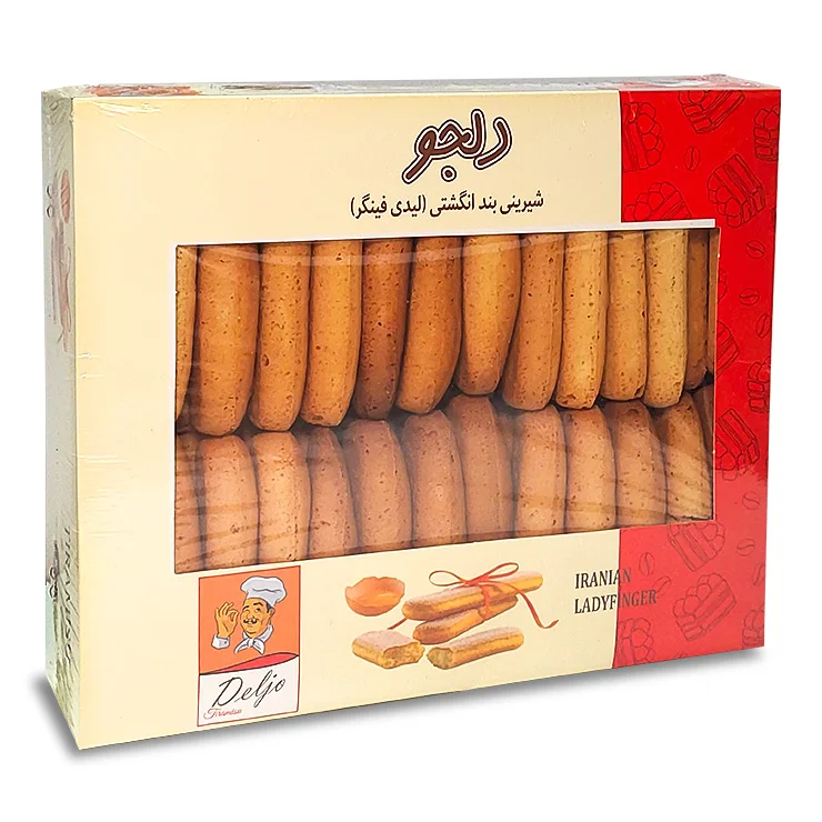 بیسکویت لیدی فینگر (تیرامیسو) 900 گرمی دلجو