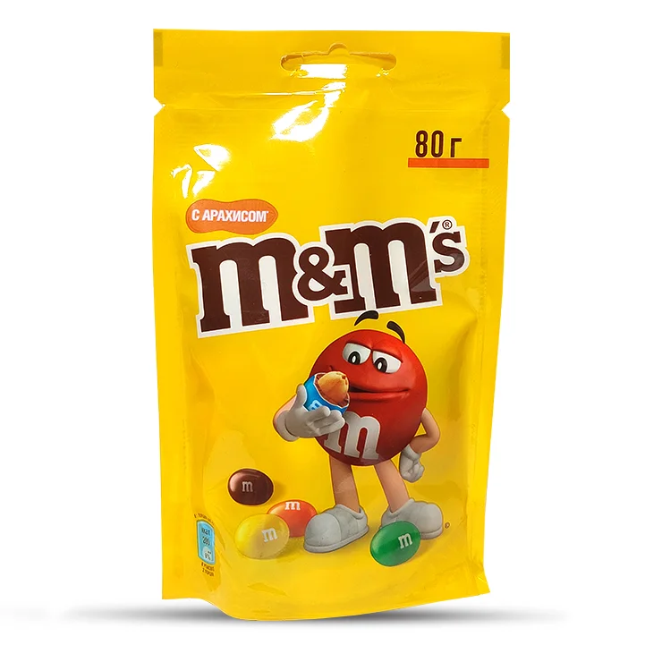 اسمارتیز M&M بادام زمینی 80 گرمی