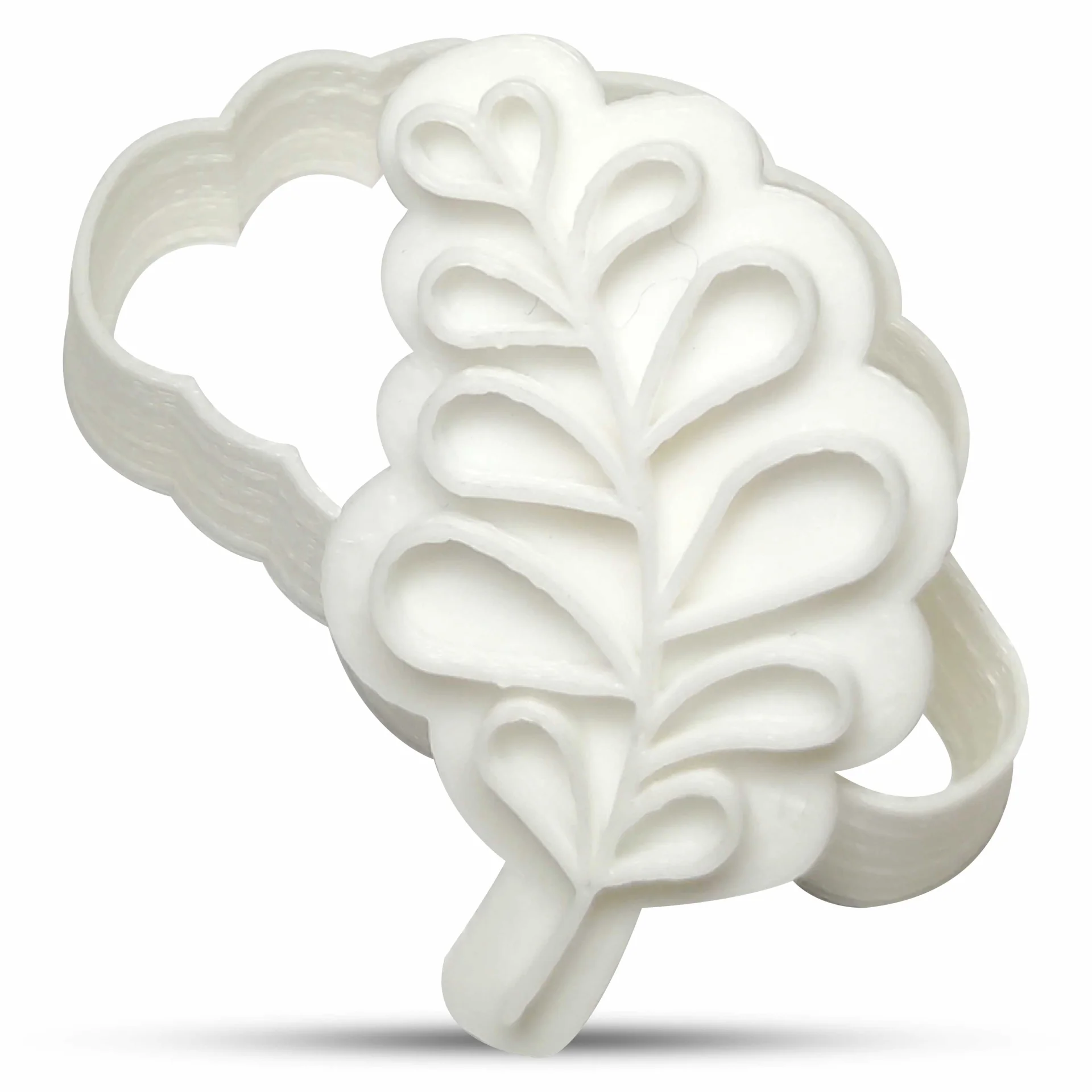 کاتر و مهر سه بعدی برگ کد 103