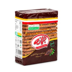 بیسکوئیت جو خوشه کاکائویی 200 گرمی جمانه