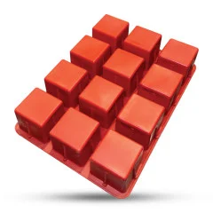 قالب سیلیکونی مکعب 12 عددی
