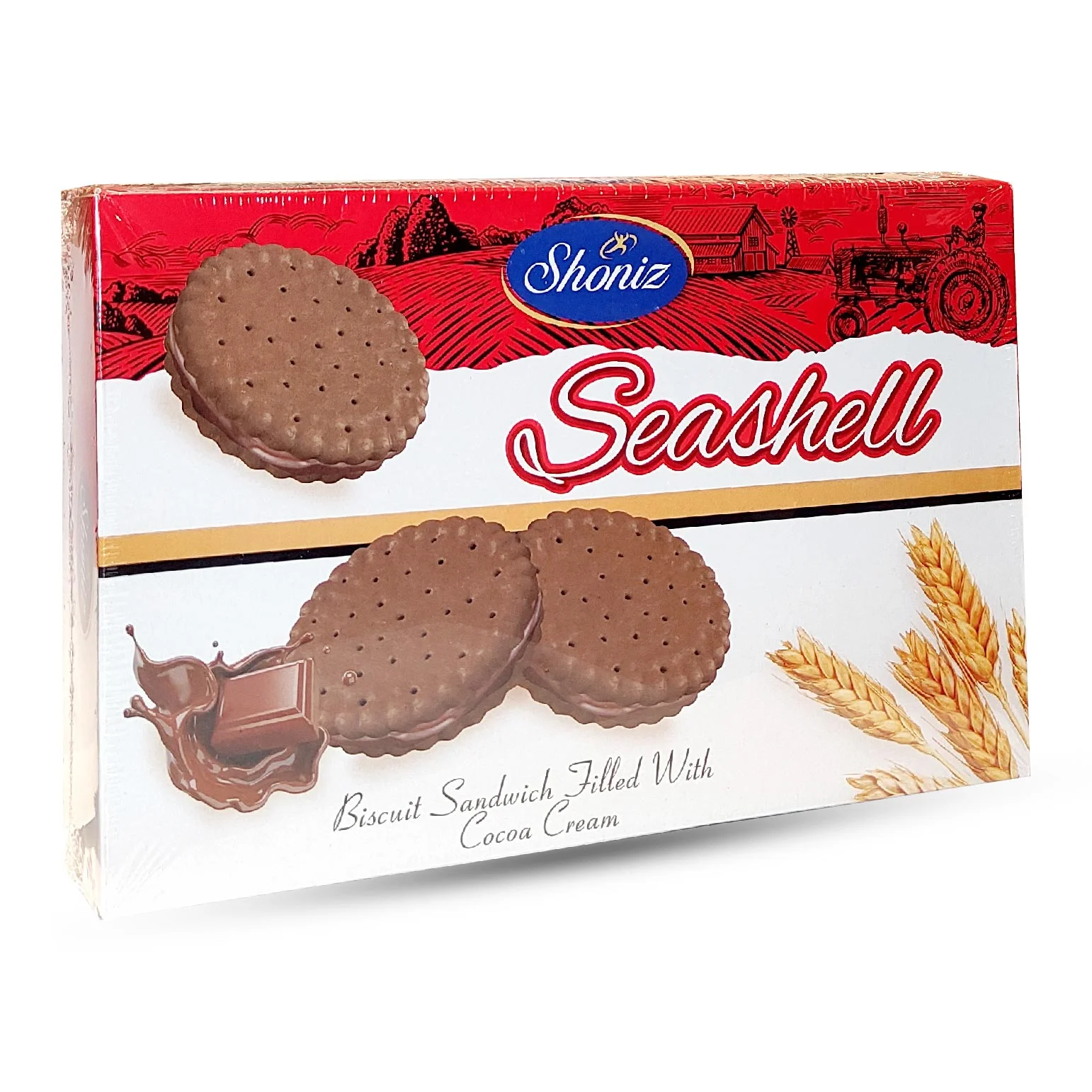 بیسکوئیت کرمدار سی شل شونیز