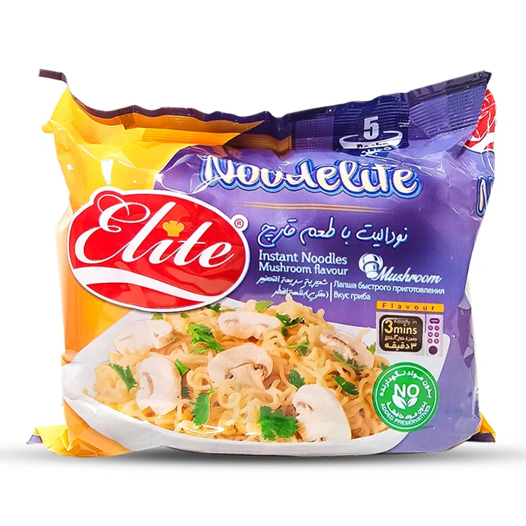 نودل با طعم قارچ نود الیت پک 5 عددی