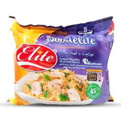 نودل با طعم قارچ نود الیت پک 5 عددی