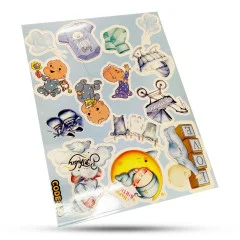 استیکر غیر خوراکی بیبی پسر سوییت کد 235