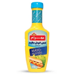 سس خردل ملایم مهرام 450 گرمی