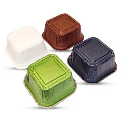 کپسول مافین کرکره ای مربع 100 عددی