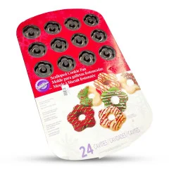 قالب کوکی طرح گل 24 عددی ویلتون