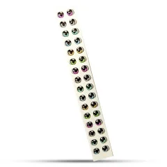 چشم رزینی عروسک 6M کد 36